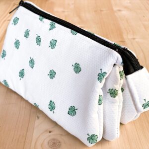 Triple Zipper Pouch Sewing Pattern