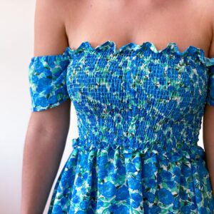 Shirred Sundress Sewing Pattern - Gaia