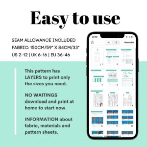 Dress Sewing Pattern Bundle: Wrap, Milkmaid, Slip (PDF Pattern)