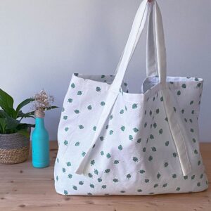 Large Tote Bag Sewing Pattern - Dona
