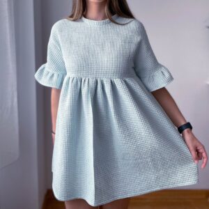 Smock Mini Dress Sewing Pattern - Karen