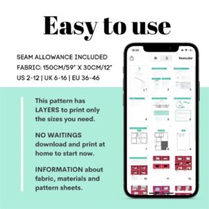 Tote Bag & Cosmetic Bag Sewing Pattern Bundle (PDF)