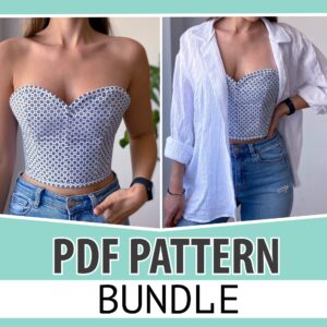Corset & Overshirt Sewing Pattern Bundle (PDF)