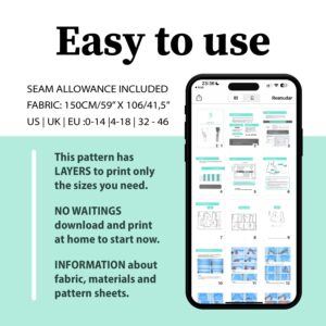 Backless Tie Crop Top Sewing Pattern - Lia