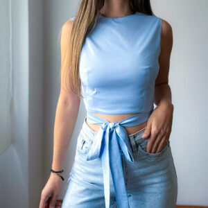 Backless Tie Crop Top Sewing Pattern - Lia