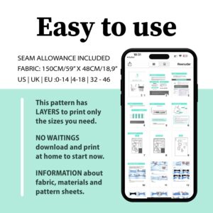 Milkmaid Crop Top Sewing Pattern - Denver