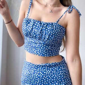 Milkmaid Crop Top Sewing Pattern - Denver
