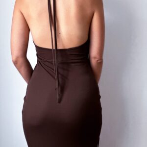 Backless Halter Maxi Dress Sewing Pattern - Tabitah