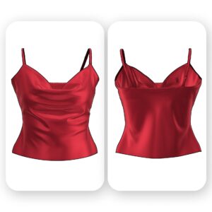 Cown Neck Silk Top Sewing Pattern - Demi