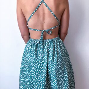 Backless Mini Dress Sewing Pattern - Julie