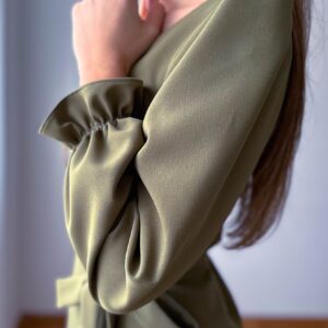Long Sleeve Wrap Dress Sewing Pattern - Sally