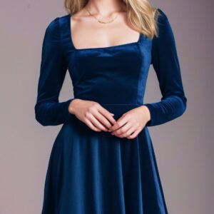 Mini Skater Dress Sewing Pattern Square Neck - Lua