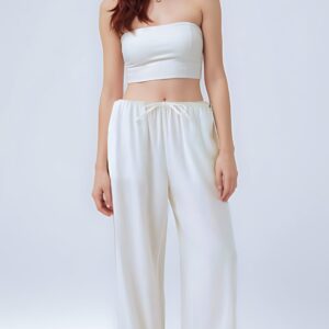 Linen Wide Leg Pants Sewing Pattern - Mica