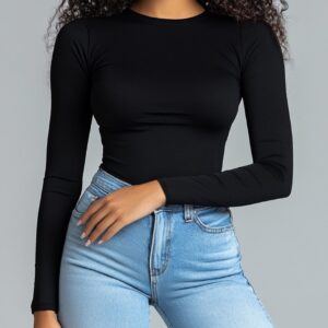 Long Sleeve Fitted Top Sewing Pattern - Estefan