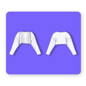 Loose Fit Shrug Sewing Pattern - Ada