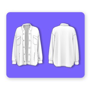 Shacket Sewing Pattern  - Kim