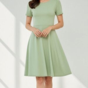 Short Sleeve Skater Dress Sewing Pattern - Kaltain