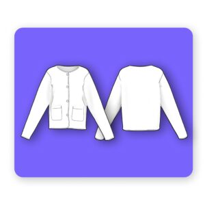 Quilted Jacket Sewing Pattern - Romy