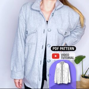 Shacket Sewing Pattern  - Kim