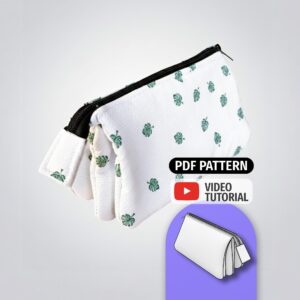 Triple Zipper Pouch Sewing Pattern